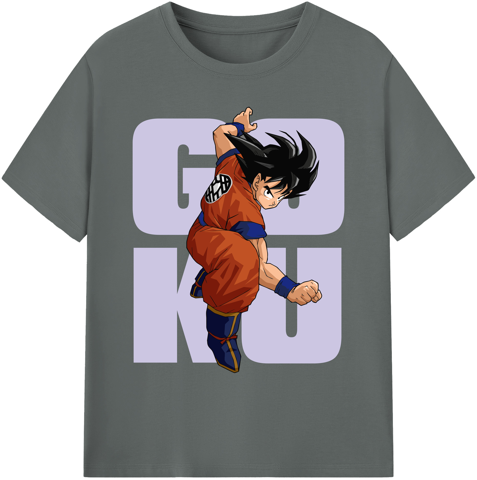 （画像用） ドラゴンボール 孫悟空（そん ごくう）Son Goku カカロット DRAGON BALL Kakarotto 綿100％ メンズ半袖Tシャツ｜肌触りやわらか＆通気性